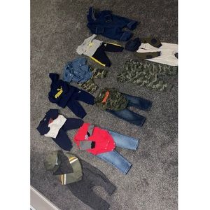 Baby Boy Toddler Clothes Lot